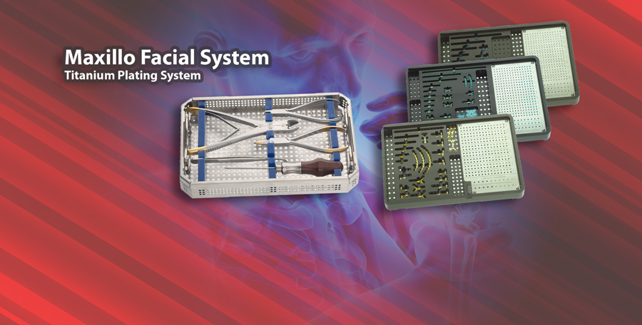 Maxillo Facial Titanium Plate
